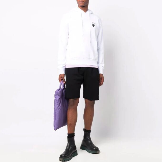 FW21 Retro Logo Sports Shorts Slim Fit Version Black
