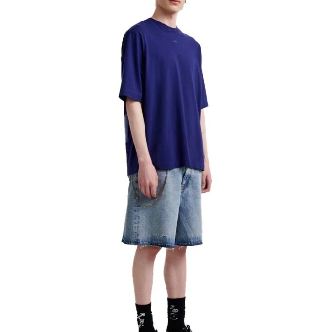 FW21 Rubber Arrow Oversized Short Sleeve Blue
