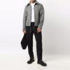 FW21 Solid Color lapel Zipper Jacket Version Gray
