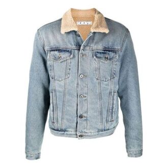 FW21 Stay Warm Washed Denim Jacket Ordinary Version Blue