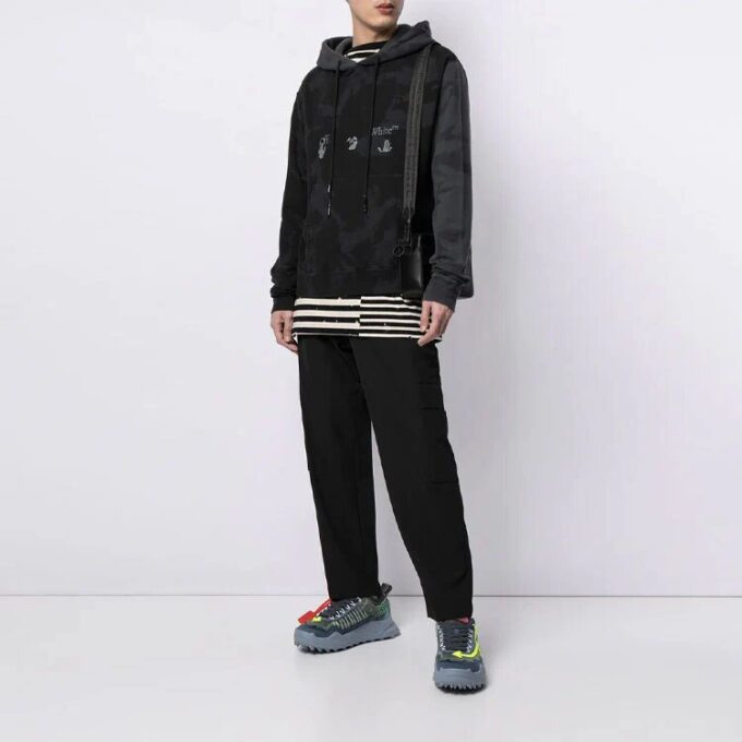 FW21 Tie Dye Alphabet Pattern Version Black