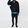 FW21 Zipper Long Sleeves Sports Jacket Slim Fit Version Black
