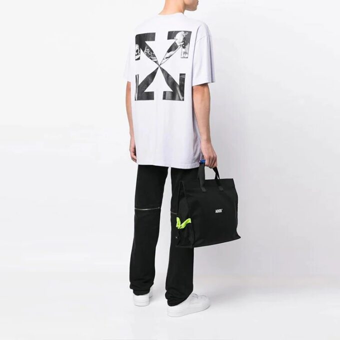FW22 Alphabet Logo Printing Short Sleeve T-Shirt “Light Purple”