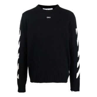 FW22 Round Pullover “Black White”