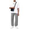 FW22 Solid Color Logo Embroidered Round Neck Short Sleeve Version White