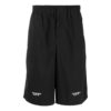 FW22 Solid Color Logo Printing Elastic Waistband Shorts Version Black