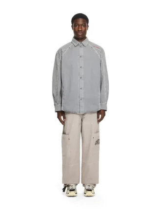 Garment-Dyed Sporty Shirt