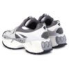Glove colour-block panelled sneakers “Dark Grey White”