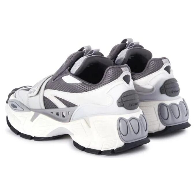 Glove colour-block panelled sneakers “Dark Grey White”