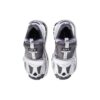 Glove colour-block panelled sneakers “Dark Grey White”