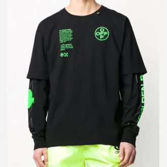 Golden Ratio Print Layered Swea