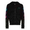 Gradient Arrows Sketch Mens Long Sleeve Sweater