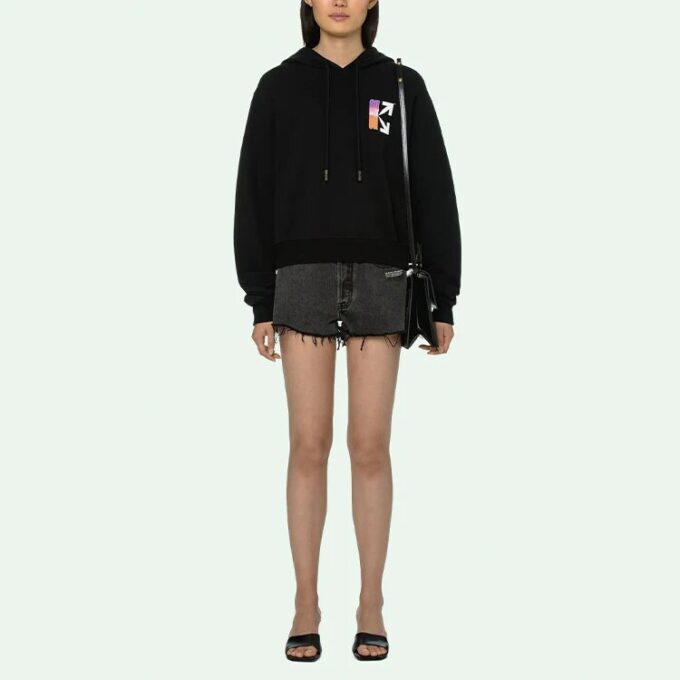 Gradient Hoodie “Black Multicolor”