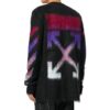 Gradient Mohair Sweater Men Black