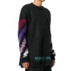 Gradient Mohair Sweater Men Black