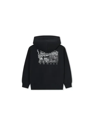 Graffiti Hoodie Zip Up