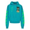 Graphic Arrow Print Cotton For Men Blue