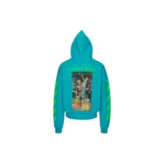 Graphic Arrow Print Cotton For Men Blue
