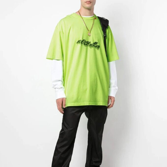 Graphic Arrows Print Oversize