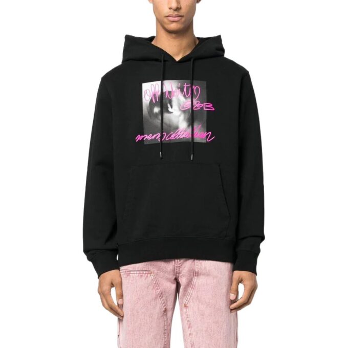 Graphic-Print Hoodie