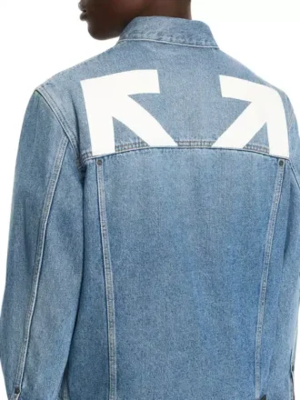 Half Arrow Denim Skate Jacket