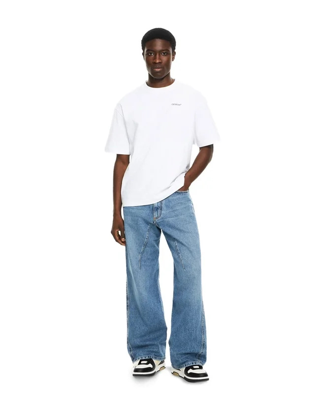 Half Arrow Twist Slouchy Jeans Half Arrow Twist Slouchy Jeans