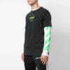 Hand Logo Slim T-Shirt Short Sleeve Black