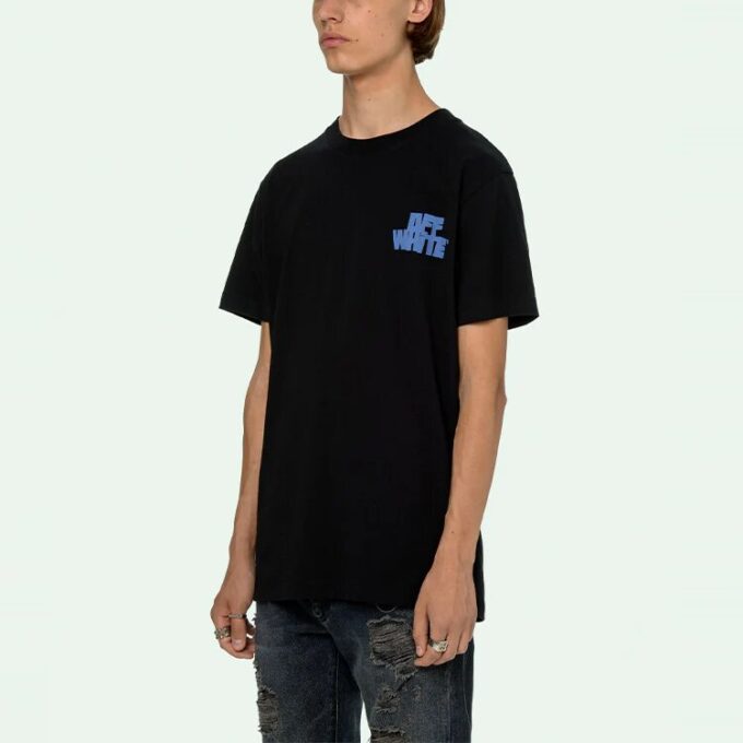 Hands Arrows Tee “Black/Light Blue”
