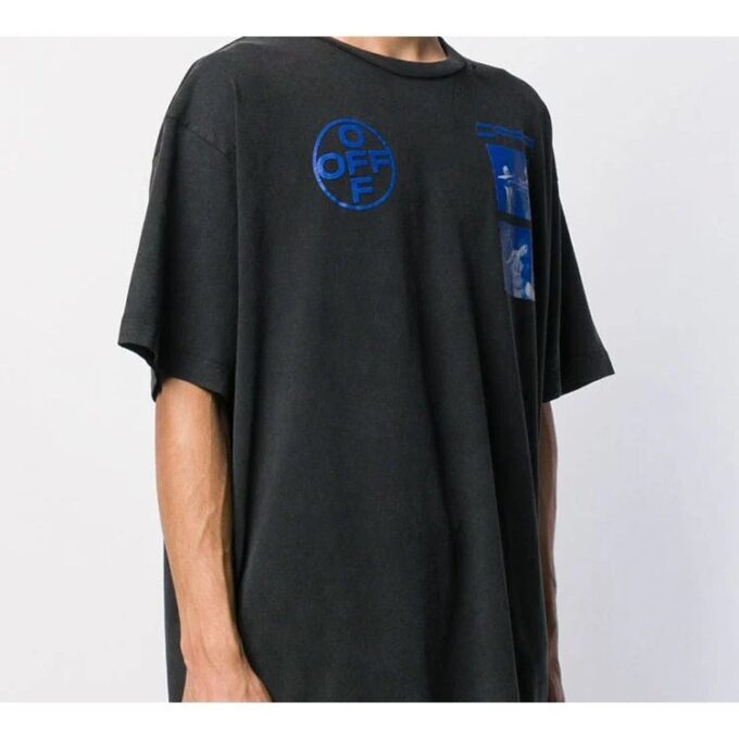 Hardcore Caravaggio short-sleeved Printed Men Grey