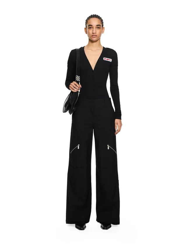 Heavy Jersey Button-Up Bodysuit Heavy Jersey Button-Up Bodysuit