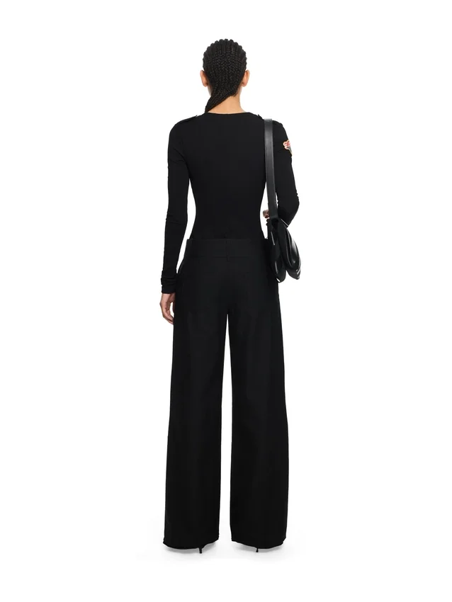 Heavy Jersey Button-Up Bodysuit Heavy Jersey Button-Up Bodysuit