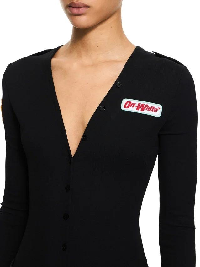 Heavy Jersey Button-Up Bodysuit Heavy Jersey Button-Up Bodysuit