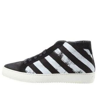 High-top Leisure Shoes Black/White