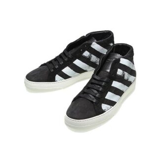 High-top Leisure Shoes Black/White