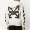 Hooded Sweater Men Cream Color