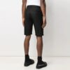 Industrial Belt Knee-Length Shorts Version Black
