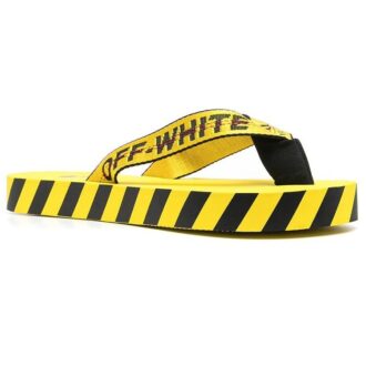 Industrial Flip Flops “Logo Tape – Yellow”