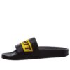 Industrial Tape Slides Slippers Black/Yellow