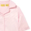 Jacquard Off Satin Shirt Jacquard Off Satin Shirt
