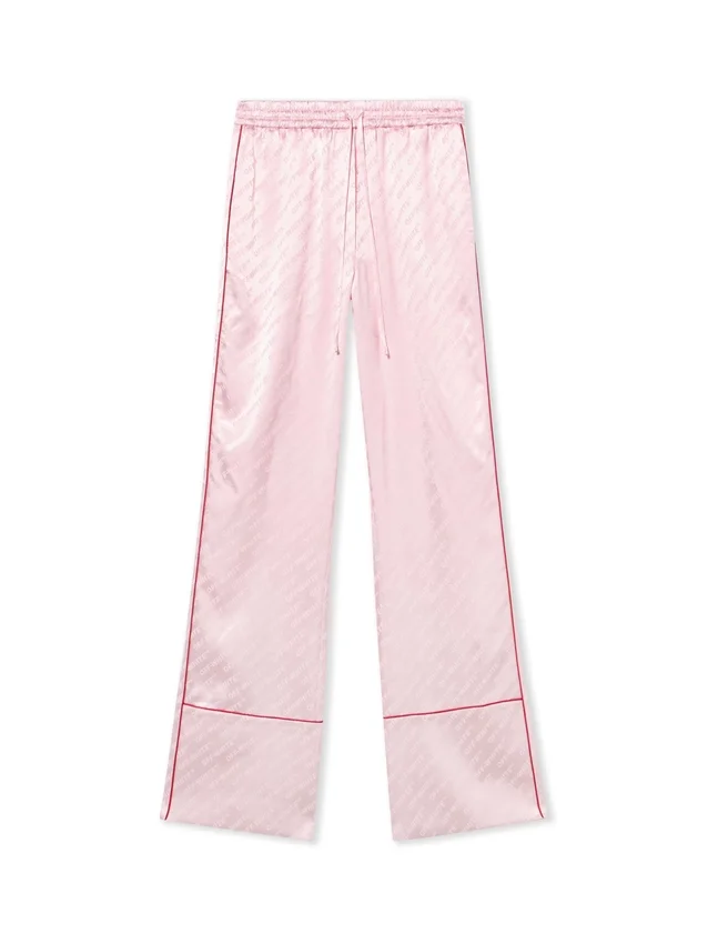 Jacquard Satin Pajama Pants Jacquard Satin Pajama Pants