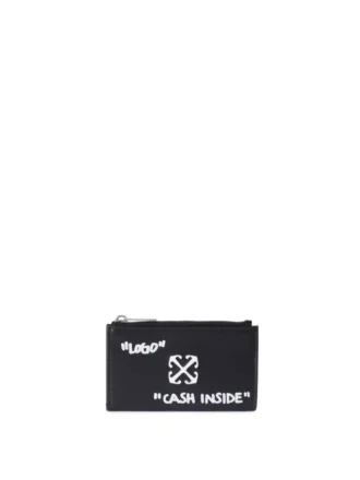 Jitney Quote Zipped Card Case
