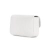 Leather Shoulder Messenger Bag White