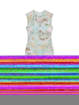 Light Jersey Storytelling Sleeveless Dress