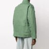 Logo Alphabet Classic Multiple Pockets Jacket Version Green