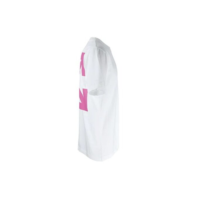 Logo Alphabet Printing Arrow Short Sleeve White