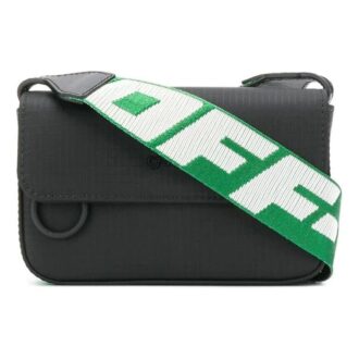 Logo Black Shoulder Bag