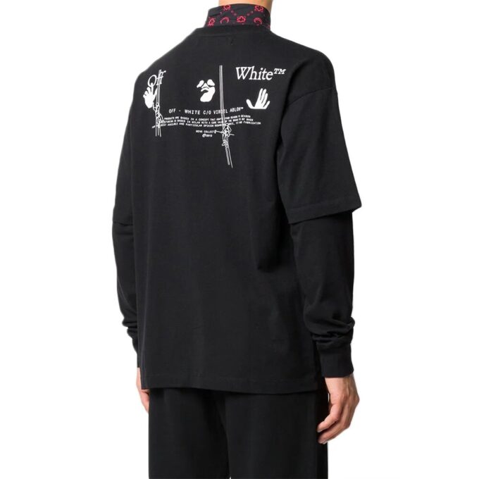 logo Cargo Long Sleeves Black