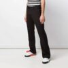 Logo Casual Pants Slim Fit Version Black