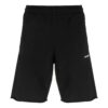 Logo Chain Arrow Straight Sports Shorts Black