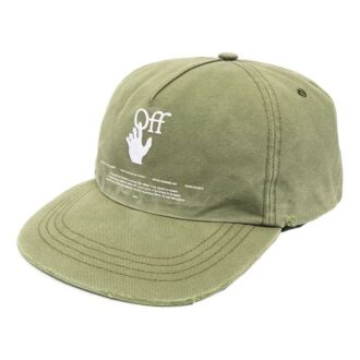 logo Embroidered Baseball Cap Green logo Embroidered Baseball Cap Green